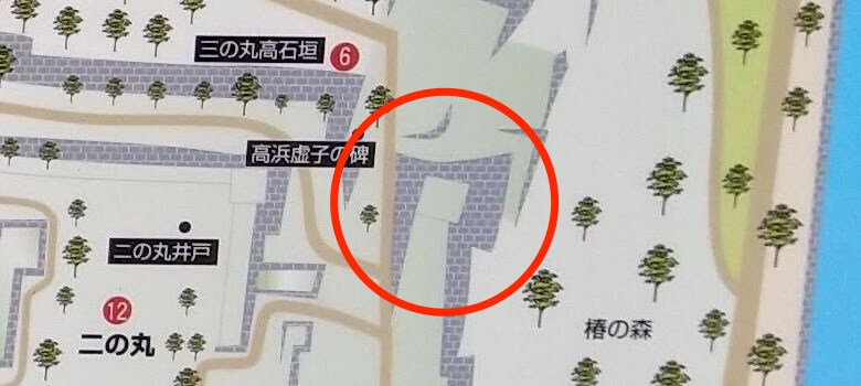 map-三の丸東櫓台