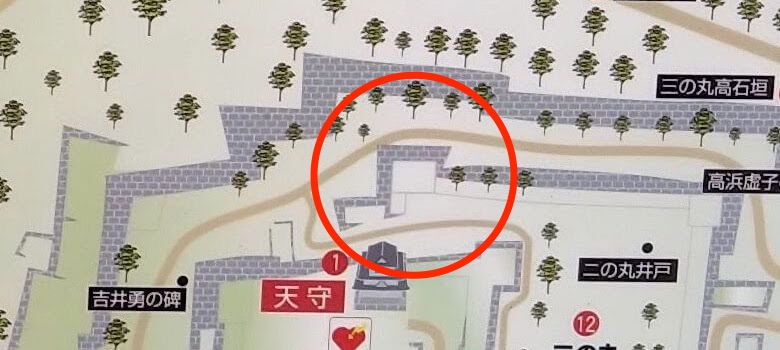 map-二の丸長崎櫓