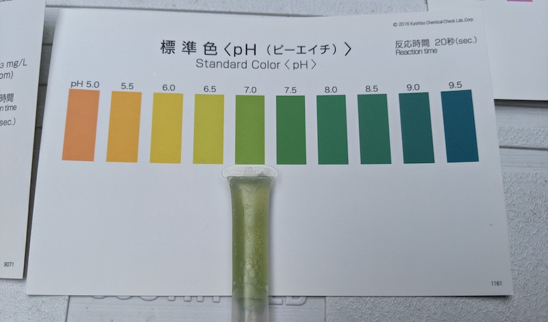 pH測定結果