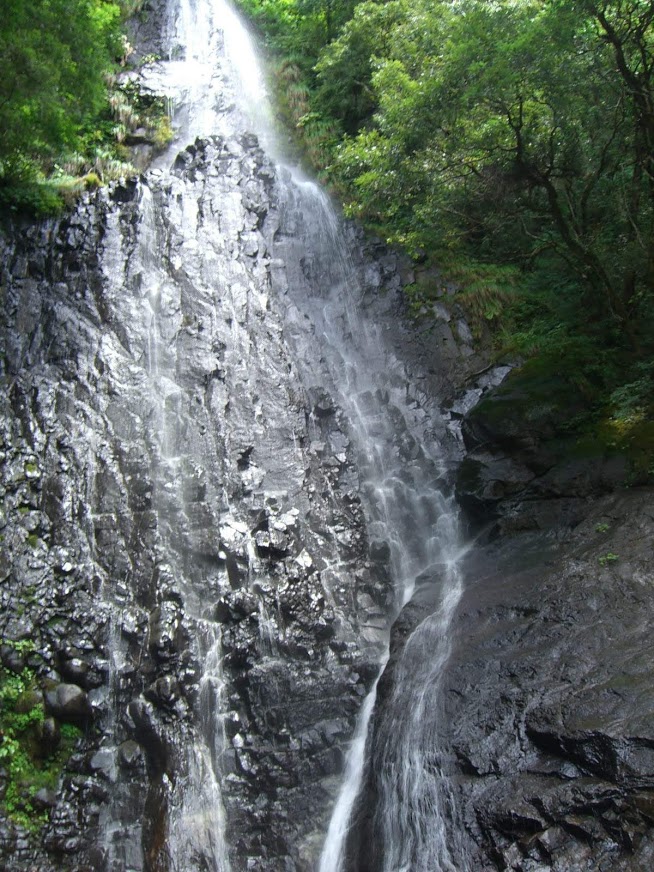 猿尾滝の上段の滝
